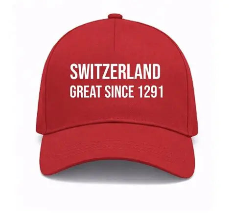 Switzerland Great Since 1291 Cap